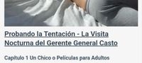 Probando la Tentacion – la visita Nocturna del gerente General casto